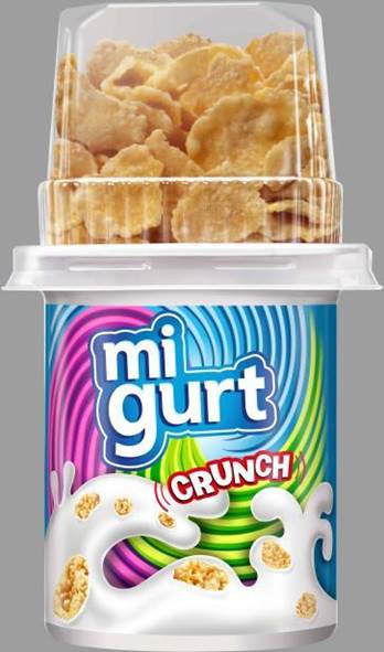 Botellita MiGurt y MiGurt Crunch son los nuevos lanzamientos de la marca