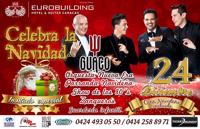 El 24 de Diciembre celebra la Navidad con la Superbanda de Venezuela Guaco (@OficialGuaco)