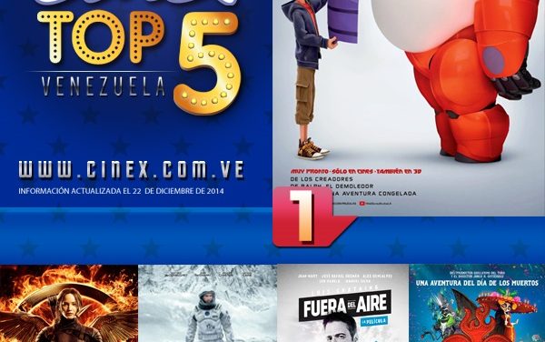 »GRANDES HÉROES» CONTINÚA LIDERANDO LA CARTELERA VENEZOLANA