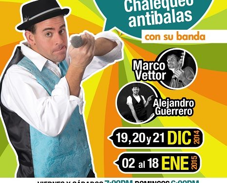 Ante el odio y la mala vibra, protégete usando el »Chalequeo Antibalas», del humorista Reuben Morales