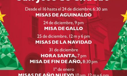 MISAS DE NAVIDAD EN CHACAO 2014 (+Horarios)