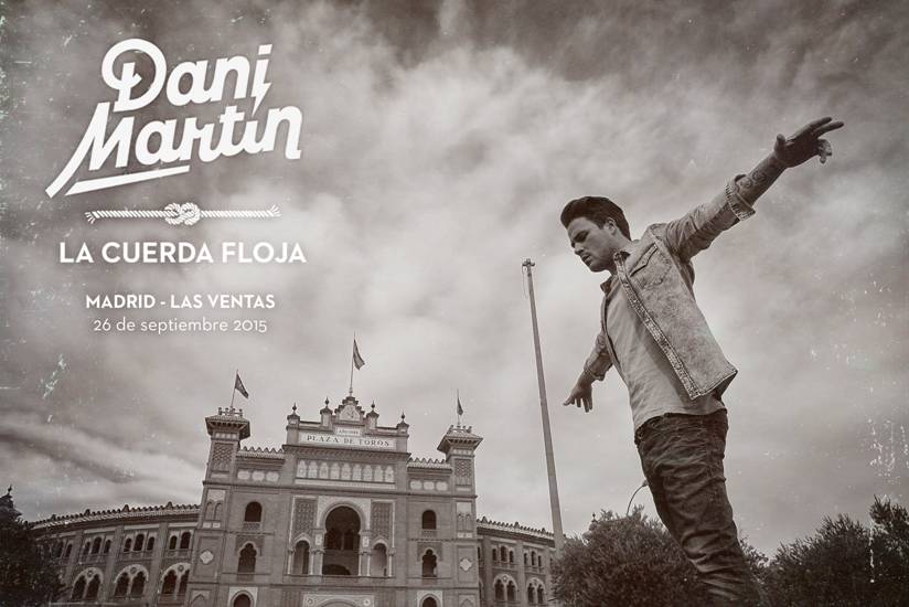 Dani Martín presenta »La cuerda floja», dos conciertos únicos en España en 2015