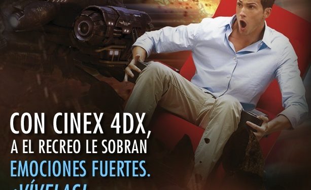 Tecnología 4DX llega a El Recreo con Cinex