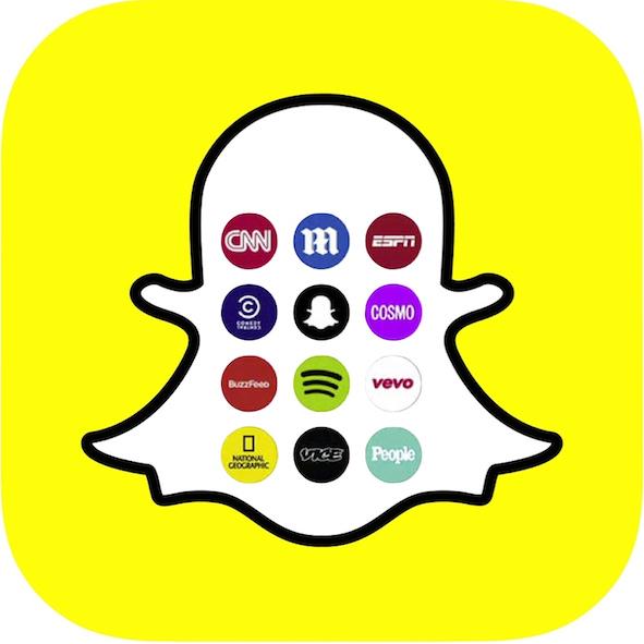 Snapchat actualizó su aplicación y lanzó Discover