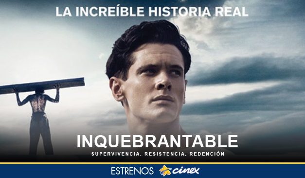 PELÍCULA DE ANGELINA JOLIE »INQUEBRANTABLE» SE ESTRENA EN CINEX
