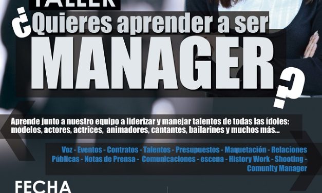 Dictaran taller para aprender a ser manager de artistas
