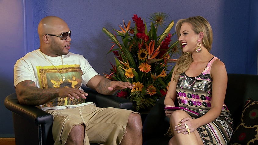 Andrea Matthies recibió a FloRida para un Coffee Break