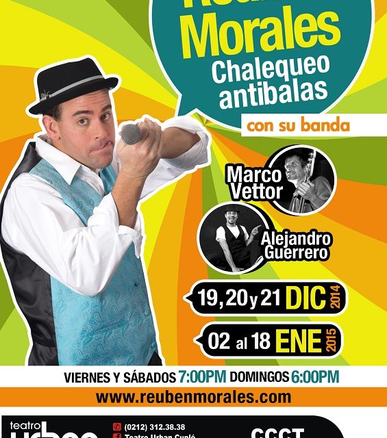 Ante el odio y la mala vibra, protégete usando el »Chalequeo Antibalas», de Reuben Morales