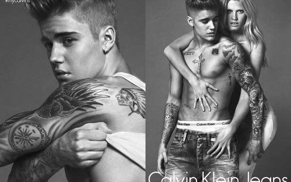 Justin Bieber y Lara Stone, la nueva imagen de Calvin Klein (+Fotos)