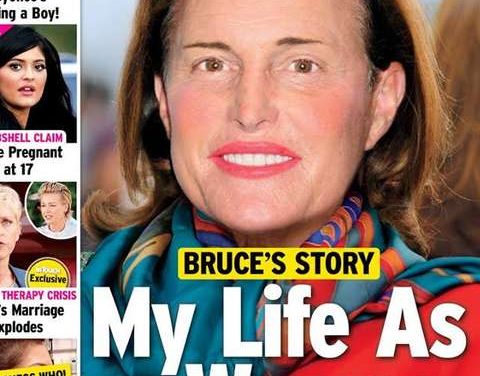 Bruce Jenner aparece maquillado en portada de revista (+Foto)