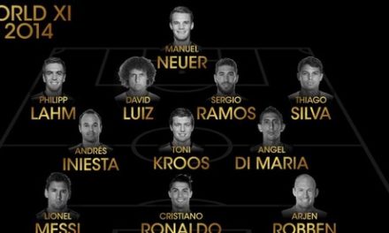 Cristiano y Messi encabezan el equipo ideal de FIFA 2014