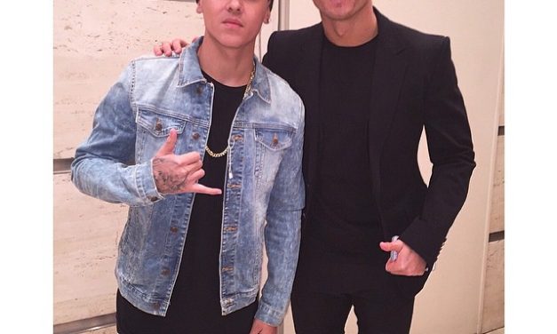 Cristiano Ronaldo celebró su cumpleaños cantando reggaeton junto al colombiano Kevin Roldán