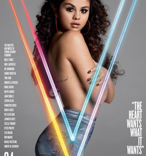 Selena Gomez se destapó y muestra mucha piel en V Magazine (+Fotos)