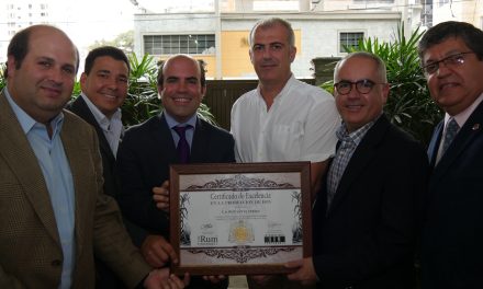 Ron Santa Teresa recibió Certificación del Congreso del Ron de Madrid