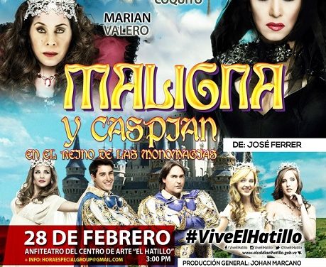 La obra de teatro »Maligna y Caspian» llega al Anfiteatro de El Hatillo