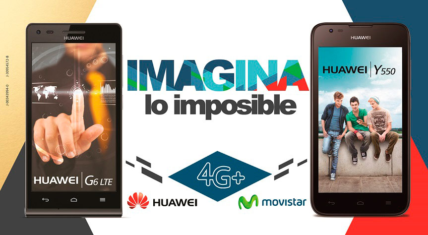 Huawei se une a la red 4G+ de Movistar