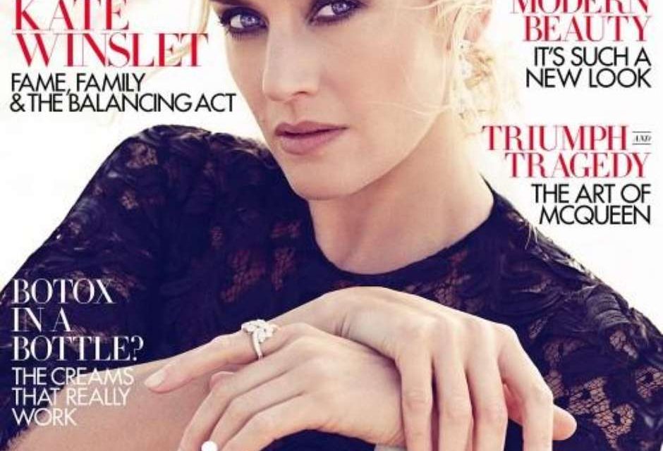 Kate Winslet es víctima de retoque digital en revista