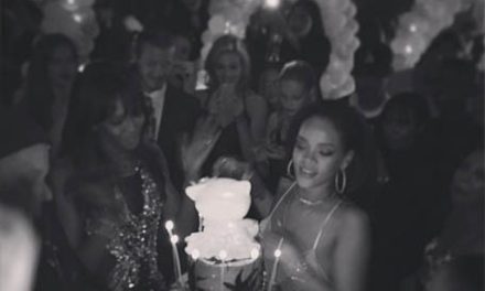 Rihanna celebró su cumpleaños con Leonardo DiCaprio