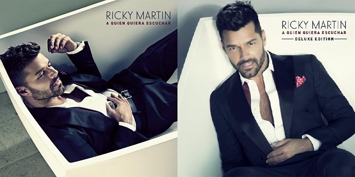 Ricky Martin lanza hoy su nuevo álbum »A Quien Quiera Escuchar» y anuncia fechas de su gira mundial