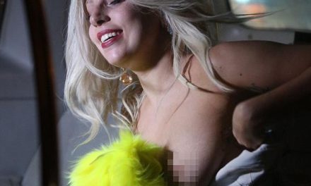Lady Gaga muestra seno por accidente (+Foto)