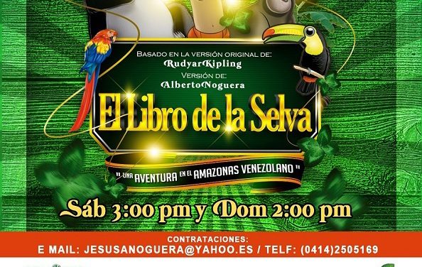 Llega EL LIBRO DE LA SELVA a Escena 8
