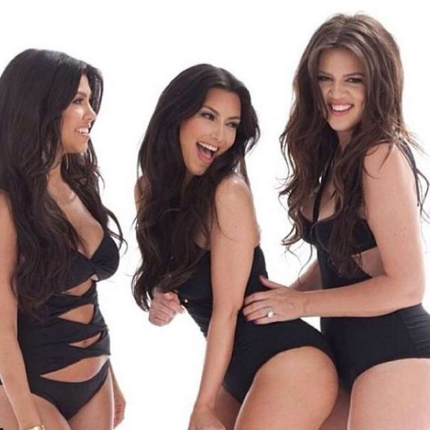 Trasero de Khloé Kardashian nada que envidiarle al de su hermana Kim (+Fotos)