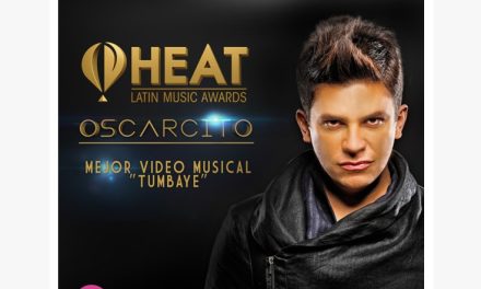 Oscarcito recibe nominación a los Heat Latin Music Awards de HTV.