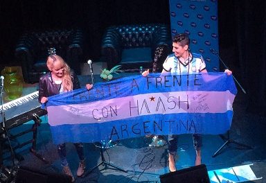 GRAN GIRA PROMOCIONAL EN ARGENTINA DE HA*ASH #1FHechoRealidadArgentina