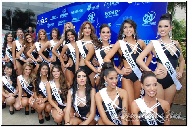 Presentadas a la prensa candidatas al Miss Carabobo en el Hesperia by @Eduardo_Muria (+Fotos)