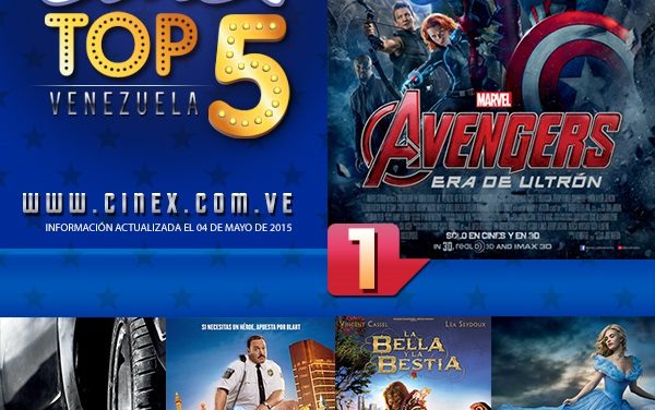 »Avengers: Era de Ultrón» se apodera de la taquilla venezolana