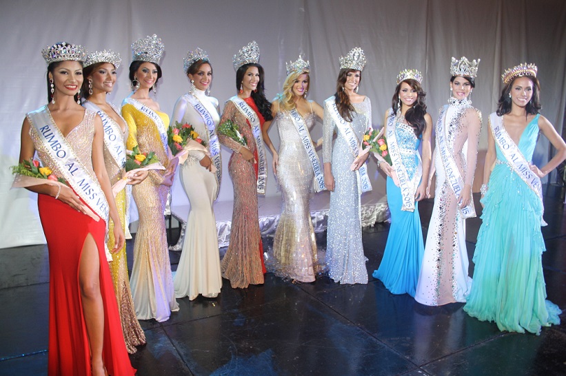 Diez guayanesas rumbo al Miss Venezuela 2015