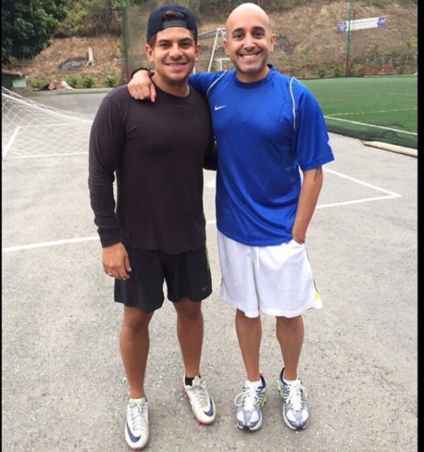 Franco (@francolsq) y Oscarcito (@oscarcitomundo se reconciliaron… Y Juegan al futbol (+Fotos)