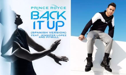 Prince Royce estrena la versión en español de su nuevo sencillo »Back It Up» con Jennifer López y Pitbull