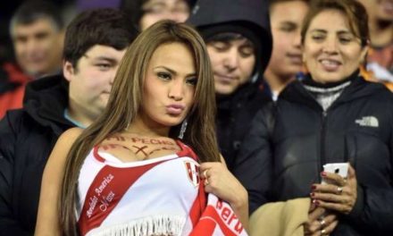 #CopaAmerica: Nissu Cauti ¡Sí cumple! y se desnuda por triunfo de Perú (+Fotos y Video)