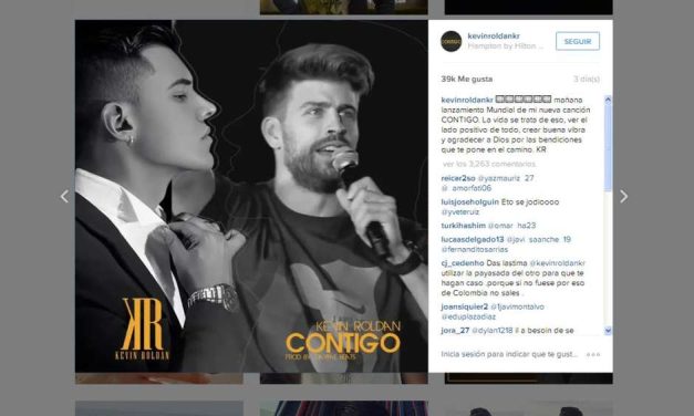 Kevin Roldán usa a Piqué para promocionar su nuevo disco (+Audio)