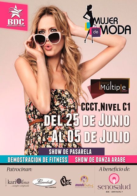 »MUJER DE MODA» EN SU SEGUNDA EDICION A BENEFICIO DE SENOS SALUD…