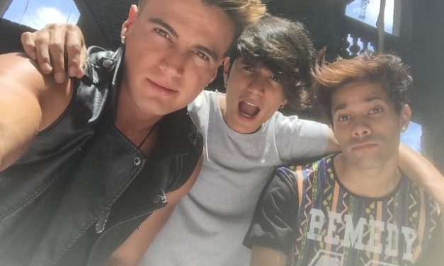 GUSTAVO ELÍS GRABA NUEVO VIDEO CON NAEL Y JUSTIN (+Video)