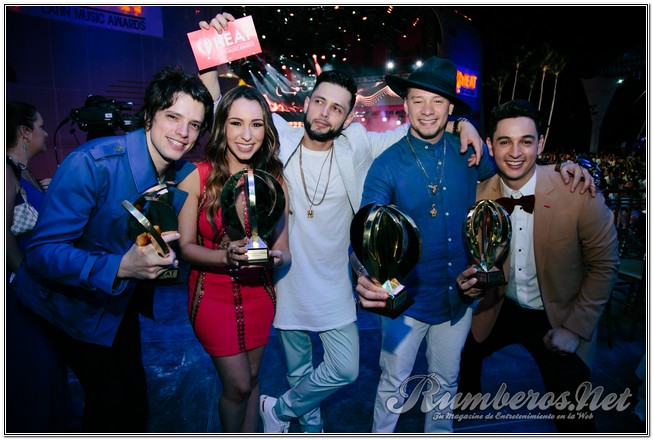 HEAT LATIN MUSIC AWARDS: Chino & Nacho y J Balvin , fueon los meaximos ganadores (+Fotos)