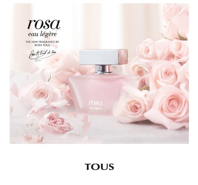 Rosa Eau Légère, nueva fragancia para ellas de Tous