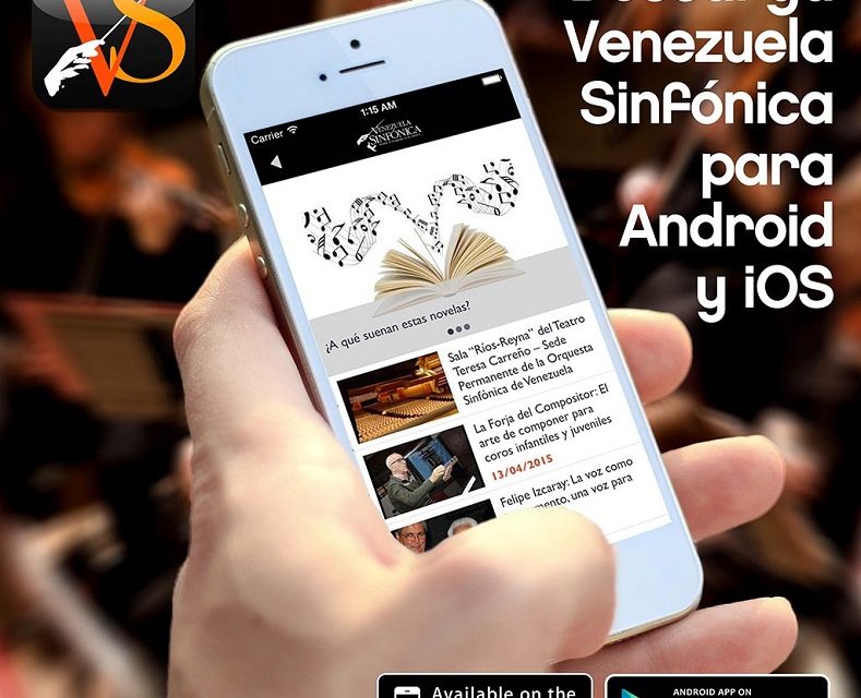 Venezuela Sinfónica ahora es una App
