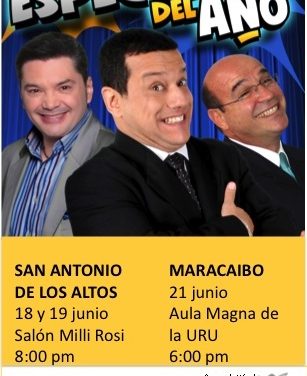 EMILIO LOVERA, GAETANO  y WILMER con su  GRAN espectáculo del ANO