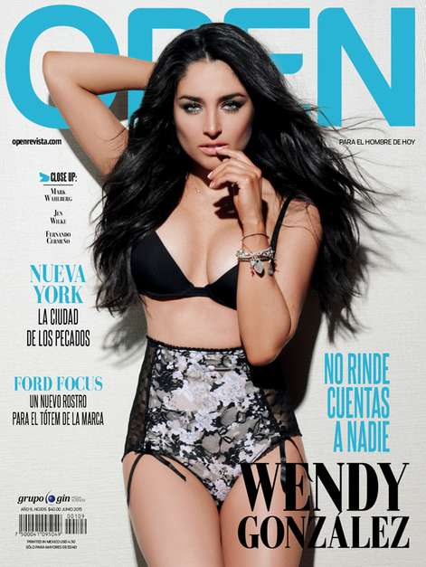 Wendy González posó en sensual lencería para la Revista Open (+Fotos)