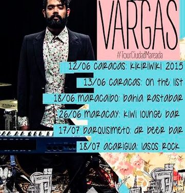 Vargas continúa llevando su música a Venezuela