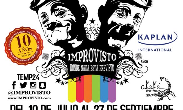 IMPROVISTO 10 AÑOS / Regresa al Centro Cultural BOD Temporada 24
