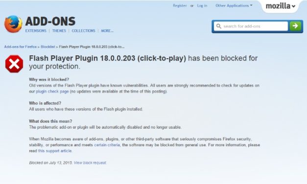 Firefox bloquea a Adobe Flash y Facebook pide su fin