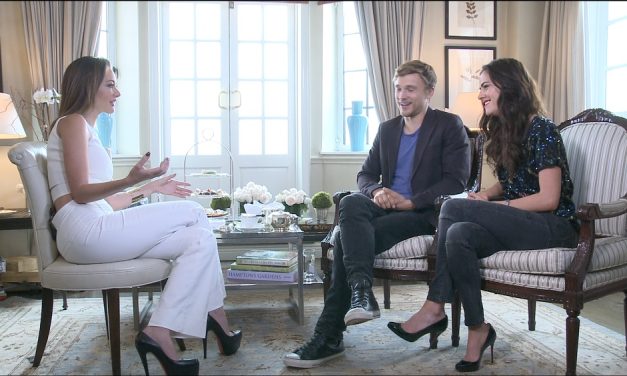 #CoffeeBreakTheRoyalsguys: William Moseley y Alexandra Park visitan Coffee Break