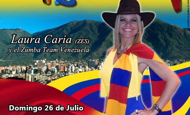 CLASE DE ZUMBA EN HOMENAJE A VENEZUELA