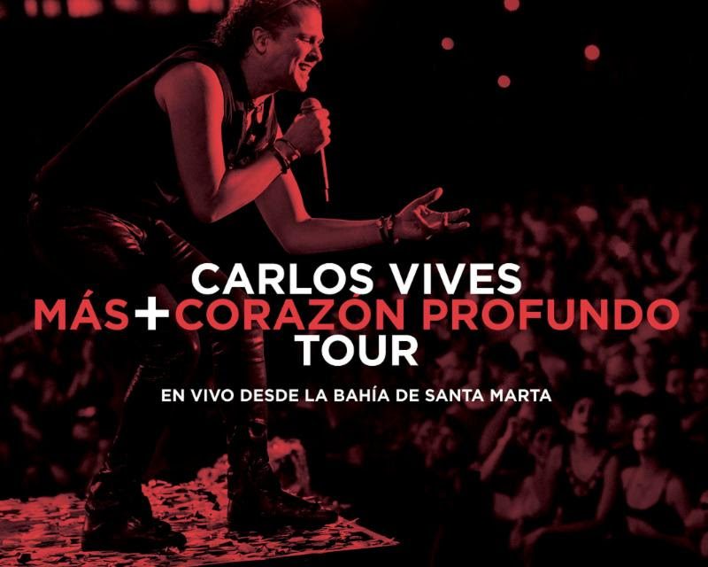 Carlos Vives anuncia su nuevo álbum »Más Corazón Profundo: En Vivo Desde La Bahía de Santa Marta»