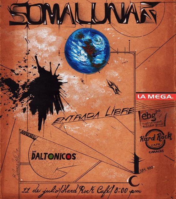 SOMALUNAR se presenta en Hard Rock Café Caracas