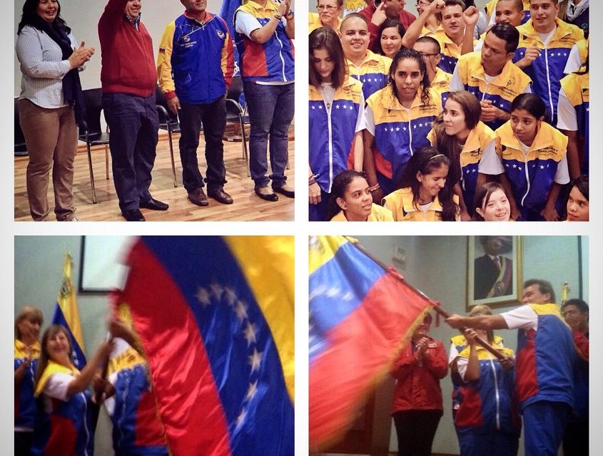 Fue abanderada delegación venezolana que participará en los Juegos Mundiales de Verano, Los Ángeles 2015